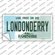Londonderry New Hampshire State Novelty Sticker Decal