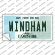 Windham New Hampshire State Novelty Sticker Decal