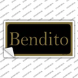 Bendito Novelty Sticker Decal