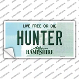 Hunter New Hampshire State Novelty Sticker Decal