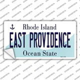 East Providence Rhode Island State Novelty Sticker Decal