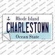 Charlestown Rhode Island State Novelty Sticker Decal