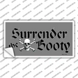 Surrender The Booty Novelty Sticker Decal