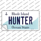 Hunter Rhode Island State Novelty Sticker Decal