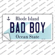 Bad Boy Rhode Island State Novelty Sticker Decal