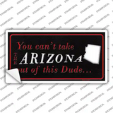 Arizona Dude Novelty Sticker Decal