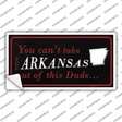 Arkansas Dude Novelty Sticker Decal