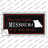 Missouri Dude Novelty Sticker Decal