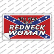 Redneck Woman Novelty Sticker Decal