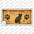 Boston Terrier Novelty Sticker Decal