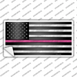 Thin Pink Line Novelty Sticker Decal