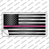 Thin Pink Line Novelty Sticker Decal
