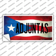 Adjuntas Puerto Rico Flag Novelty Sticker Decal