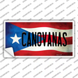 Canovanas Puerto Rico Flag Novelty Sticker Decal