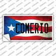 Comerio Puerto Rico Flag Novelty Sticker Decal