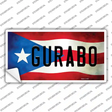 Gurabo Puerto Rico Flag Novelty Sticker Decal