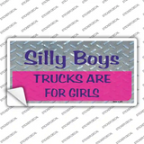 Silly Boys Novelty Sticker Decal