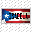 Isabela Puerto Rico Flag Novelty Sticker Decal