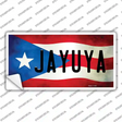 Jayuya Puerto Rico Flag Novelty Sticker Decal