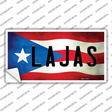 Lajas Puerto Rico Flag Novelty Sticker Decal