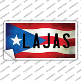 Lajas Puerto Rico Flag Novelty Sticker Decal