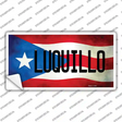 Luquillo Puerto Rico Flag Novelty Sticker Decal