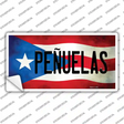 Penuelas Puerto Rico Flag Novelty Sticker Decal