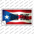 Sabana Grande Puerto Rico Flag Novelty Sticker Decal