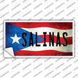Salinas Puerto Rico Flag Novelty Sticker Decal