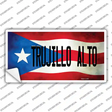 Trujillo Alto Puerto Rico Flag Novelty Sticker Decal