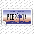 Pier 14 South Carolina Novelty Sticker Decal