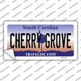 Cherry Grove South Carolina Novelty Sticker Decal