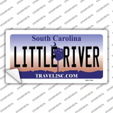 Little River South Carolina Novelty Sticker Decal