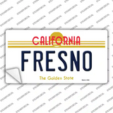 Fresno California Novelty Sticker Decal