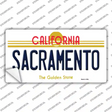 Sacramento California Novelty Sticker Decal