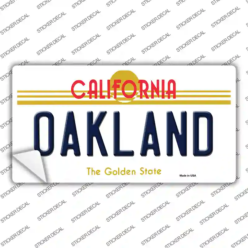 Oakland California Novelty Sticker Decal