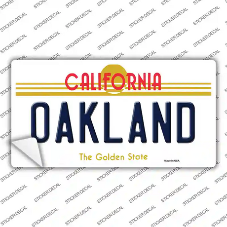 Oakland California Novelty Sticker Decal