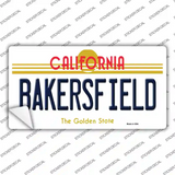 Bakersfield California Novelty Sticker Decal