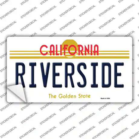 Riverside California Novelty Sticker Decal