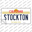 Stockton California Novelty Sticker Decal