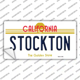 Stockton California Novelty Sticker Decal