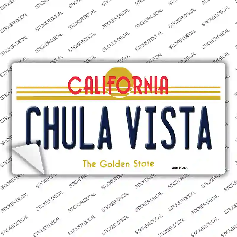 Chula Vista California Novelty Sticker Decal