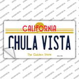 Chula Vista California Novelty Sticker Decal