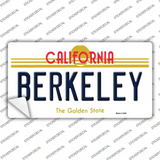 Berkeley California Novelty Sticker Decal