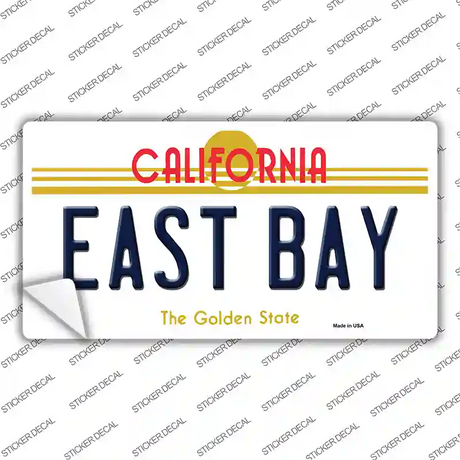 East Bay California Novelty Sticker Decal