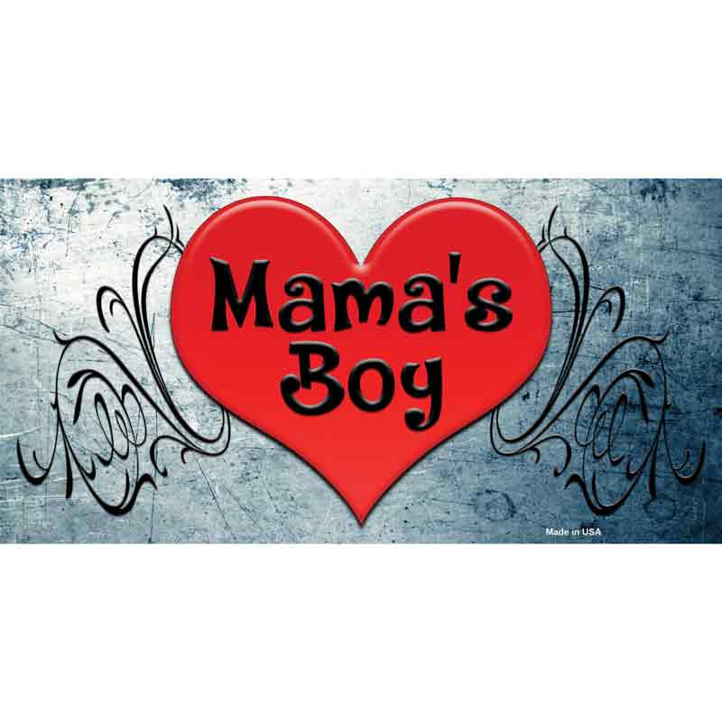 Mamas Boy Novelty Sticker Decal