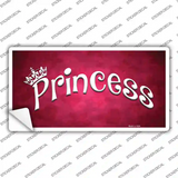 Princess Pink Novelty Sticker Decal