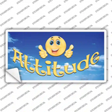 Attitude Novelty Sticker Decal
