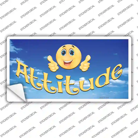 Attitude Novelty Sticker Decal