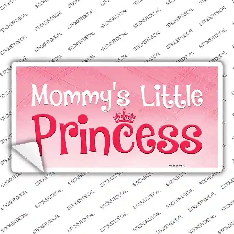 Mommys Little Princess Novelty Sticker Decal